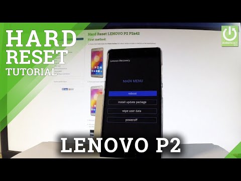 LENOVO P2 Hard reset