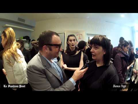 Bianca Popp - Fall Winter 1516 - En mode interview