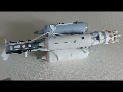 Building a studio scale Blakes 7 K47 plague ship from the episode "Killer" - Part 7