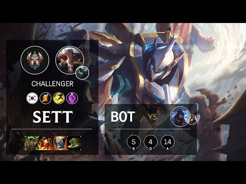Sett Bot vs Aphelios - KR Challenger Patch 10.13