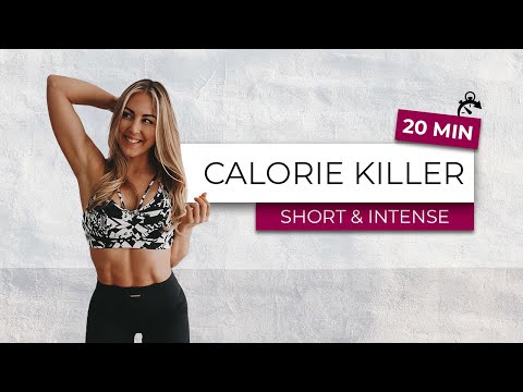 20 MIN CALORIE KILLER - SHORT & SUPER INTENSE ! HIIT / No equipment