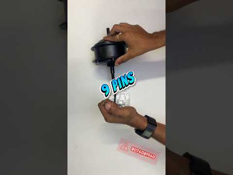 36V 250W BLDC Hub Motor (Non-Gear cycle) product demo video