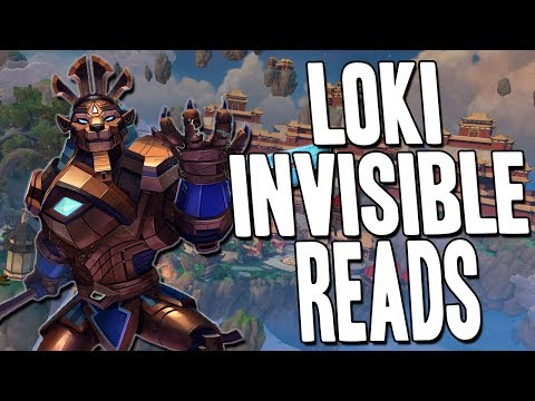 LOKI INVISIBLE READS AS ANHUR! - Masters Ranked Duel - SMITE