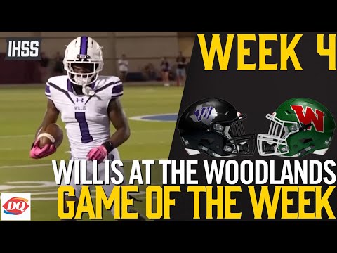 Thrilling High School Football: Willis vs The Woodlands Game Highlights