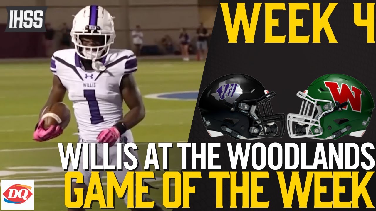 Thrilling High School Football: Willis vs The Woodlands Game Highlights