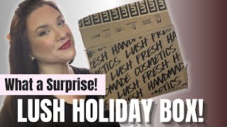 LUSH COSMETICS HOLIDAY 2025 BATH BOX! My Surprise Gifting! 🎁