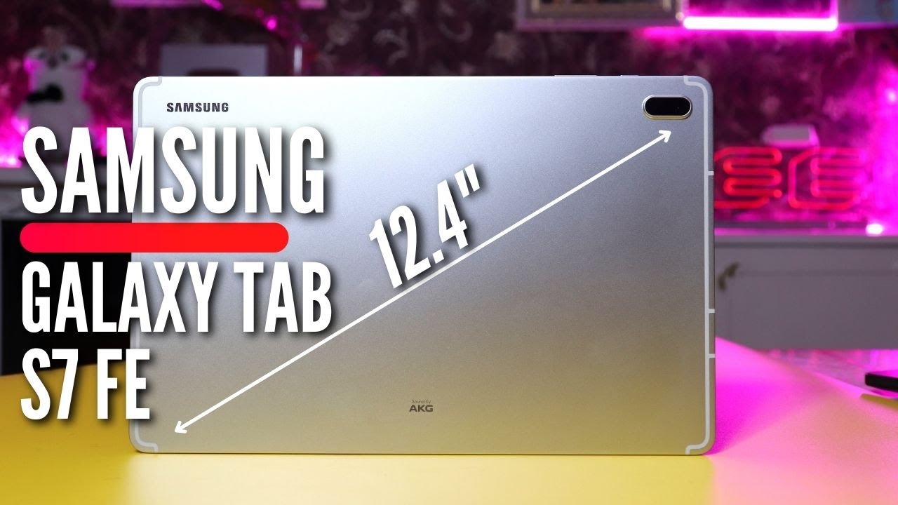 Планшет Samsung Galaxy Tab S7 FE (SM-T735N) 128Gb (2021) LTE Розовый