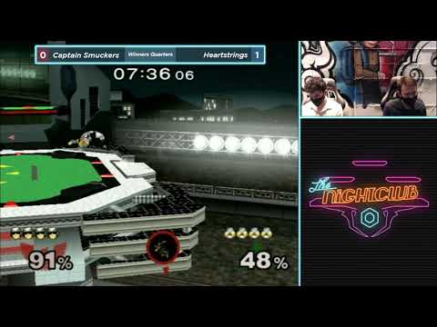 The Nightclub S2E4: Captain Smuckers (Falcon) vs Heartstrings (Sheik) - Winners Quarters SSBM