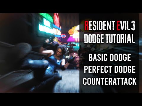 How To Dodge In Resident Evil 3 Remake | Perfect Dodge Tutorial & Tips | Counterattack