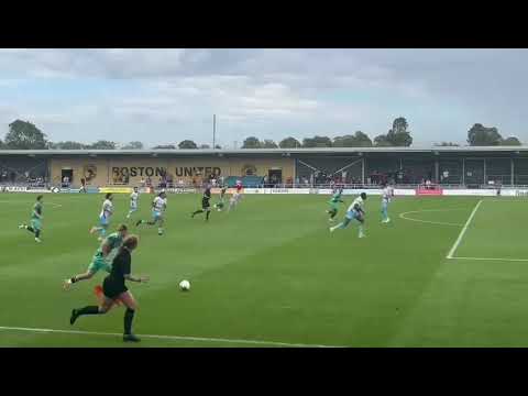 Jacob Hazel Boston United vs Kettering Town