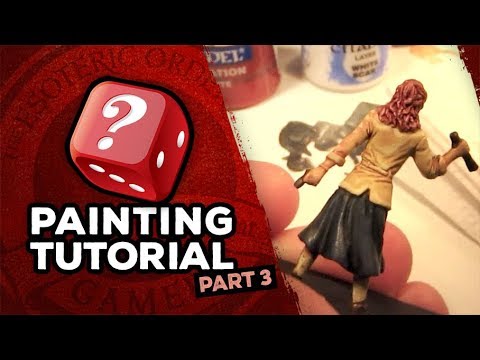 Mansions of Madness: Call of the Wild Miniatures Painting Tutorial: Part 3