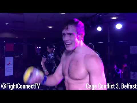The Vlog from Cage Conflict 3 Belfast incl. fight highlights & backstage access