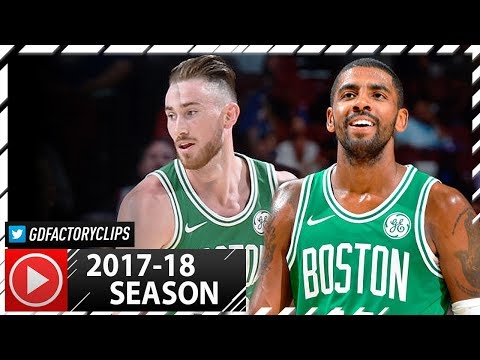 Kyrie Irving & Gordon Hayward Full PS Highlights vs Sixers (2017.10.06) - 21 Pts for Irving!
