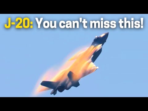 J-20: You can't miss this moment! Riding rainbow clouds, Chinese stealth fighter impressed everyone