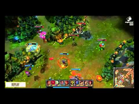 CJ Entus Blaze vs SK Telecom T1 S   Game 1 in  LoL Masters 2014 week 3