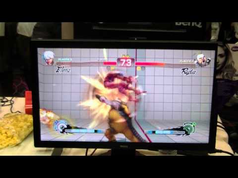 USF4 @ EVO 2015 Semis - DaFeetLee (Elena) vs Haitani (Rufus)