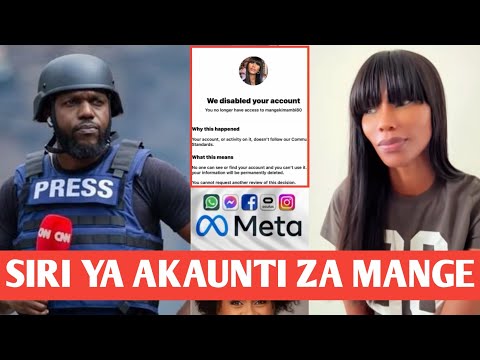 Mtangazaji Wa CNN Afichua Aliayoambiwa Na Waliofungia Akanti Za Mange Kimambi | Siri Imegichuka Tena