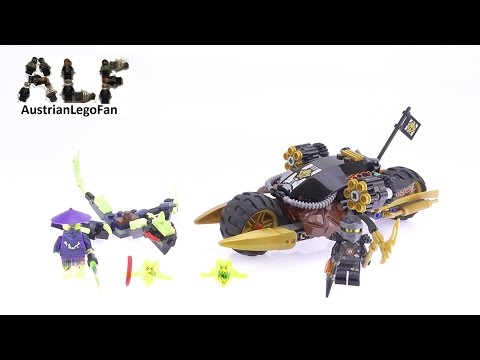 Vidéo LEGO Ninjago 70733 : La moto multi-missiles