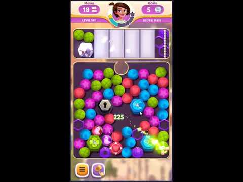 Diamond Diaries Saga Level 597 - NO BOOSTERS 💎 | SKILLGAMING ✔️