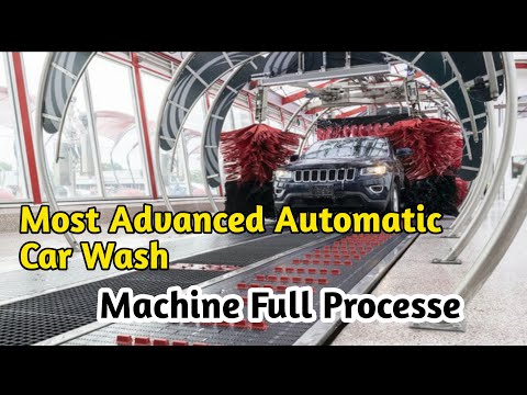 World Biggest Car Wash System | Indoor Express Car Wash Tunnel |#YasiOfficialTv