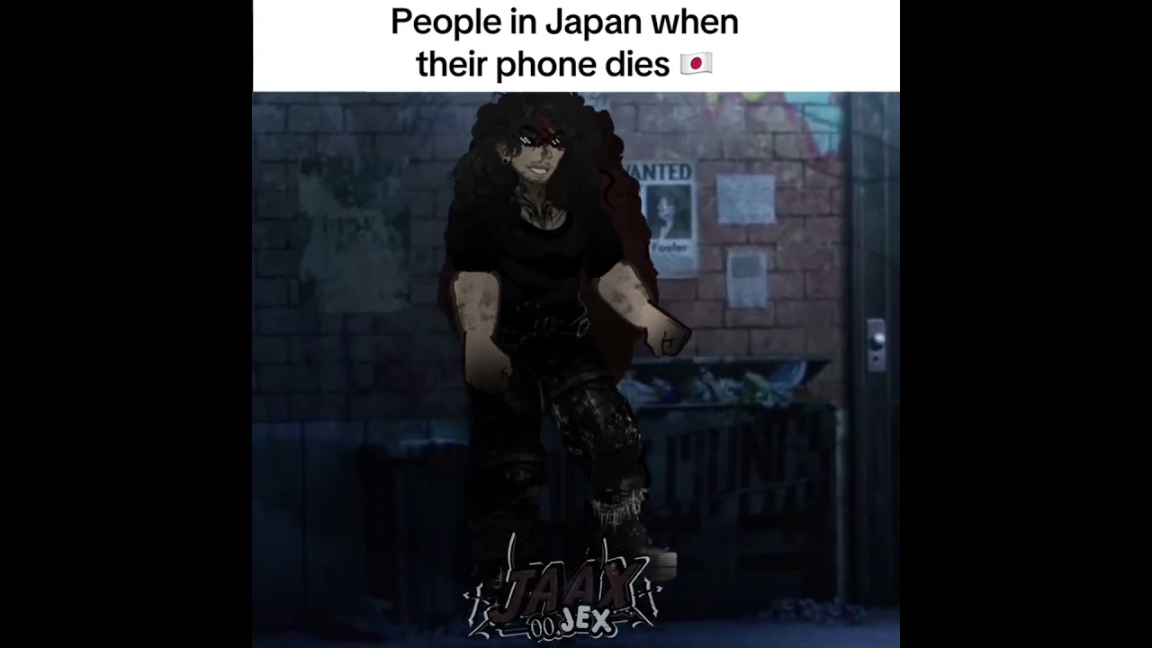 [🇯🇵] people in japan when their phone dies || Trend #gacha #gachalife #edit #tweening