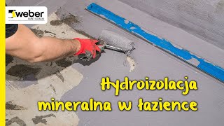 Zabezpiecz łazienkę przed wodą. webertec Superflex D3 i woda nie ma szans!