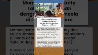 Gestur Maia Estianty saat Diajak Salaman Mulan Jameela di Lamaran El Rumi Disorot, Tak Bersentuhan