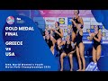 Epic Gold Medal Clash FINA 2022 Women S Youth Water Polo Day 8