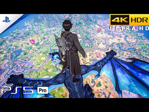 Fortnite (PS5 Pro) 4K 60FPS HDR Gameplay | Sung Jin-Woo (Solo Leveling:ARISE)