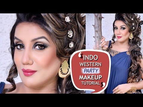 Indo Western Party Makeup Tutorial | Latest GLAM Makeup for Parties | Best Makeup Tutorials