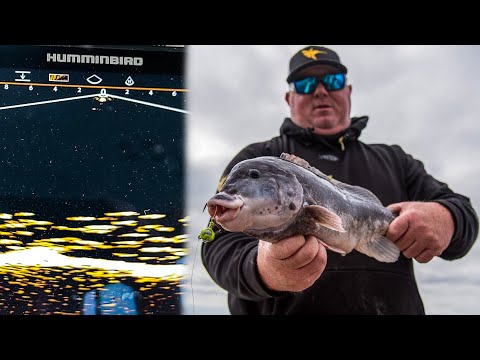 Using Live-Imaging Sonar for Saltwater Fishing with Captain BJ Silvia | Tautog Fishing in Newport RI