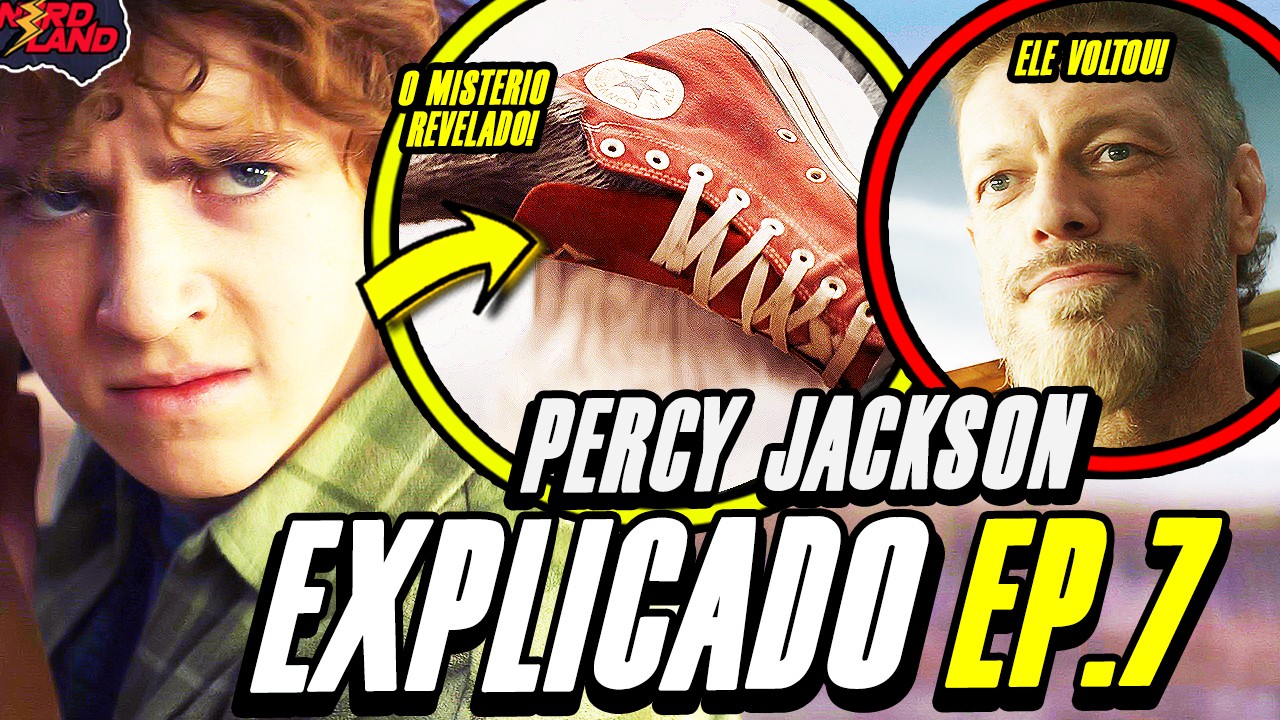 PERCY JACKSON EP. 7 EXPLICADO (FINAL + ANALISE + DETALHES) HADES RAIO DE ZEUS CERBERO + POS CREDITO