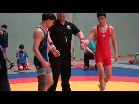 Wrestling / Ringen, MDM 2023, Junioren, 61 kg, Freestyle, Khalimov - Ozdoev