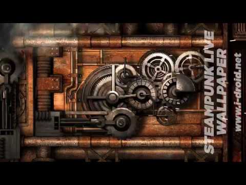 Steampunk Live Wallpaper Gears Video