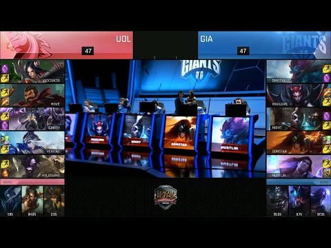 GIA vs UOL Game 2 Highlights - GIANTS vs UNICORNS OF LOVE EU LCS PLAYOFFS QUARTERFINAL #1 SUMMER