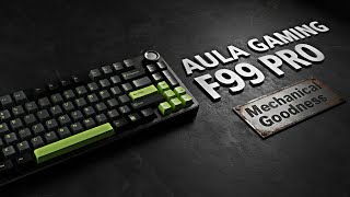 Pre-Lubed Keyboard is CREAMY Out of the Box! - Aula F99 Pro Gaming