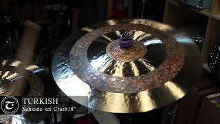 Video thumbnail for [SOUND SAMPLE] Turkish Cymbals - Sehzade Crash 18" by Zune Drummer
