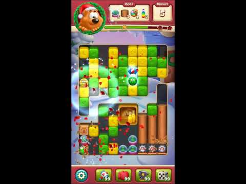 Toon Blast Level 6108 - NO BOOSTERS 🐻🐺🐱 | SKILLGAMING ✔️