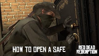 How to Open a Safe in Red Dead Redemption 2 with a Dynamite - RDR2 Safe