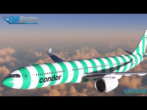 Eine Runde im Airbus A330 900! Flight Simulator 2020 - VATSIM! LIVE