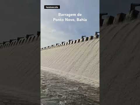 Barragem de Ponto Novo, Bahia transbordando