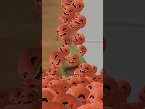 ウザいオレンジのYouToozが登場!!!!#ショートパンツ (Annoying Orange YouTooz is HERE!!! #Shorts)