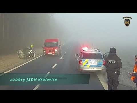 DVĚ NEHODY U KRALOVIC - DRUHÁ V PŘÍMÉM PŘENOSU