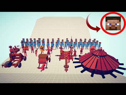MINECRAFT vs EVERY FACTION - Totally Accurate Battle Simulator TABS