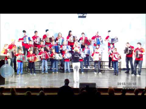 Vesel Ribnčan - Harmonikarski orkester GŠ PALbin