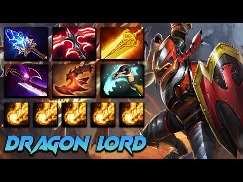 Dragon Knight Flame Lord Super Carry - Dota 2 Pro Gameplay [Watch & Learn]