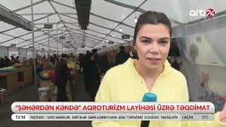 Şəhərdən kəndə aqroturizm layihəsi üzrə təqdimat-