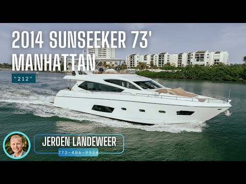 Sunseeker Manhattan 73 video