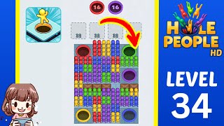 Hole People Level 34 Solution - Hole People Level 34 Solution Walkthrough