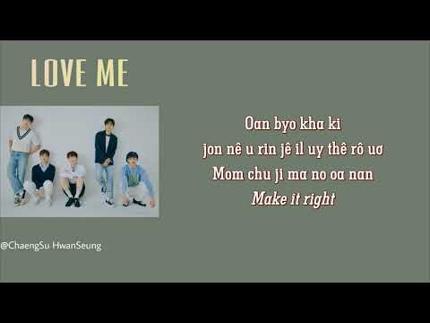 [Phiên âm tiếng Việt] LOVE ME - NU&#39;EST